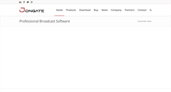 Desktop Screenshot of jongate.com